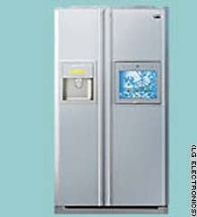 The Multi-Media refrigerator from LG Electronics 