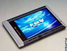 Fujitsu's version of the tablet PC has a separate keyboard and holding dock.