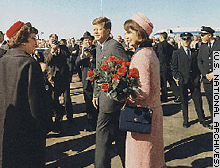 Kennedys at Dallas airport