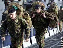 troops