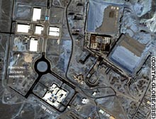 The Natanz facility is shown in this commercial satellite image.