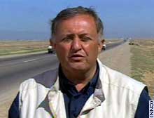 CNN's Brent Sadler in northern Iraq