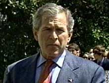 President Bush: 'We believe there are chemical weapons in Syria.'