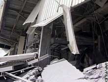 Harrison said he saw the documents in the information ministry, which has been heavily bombed.