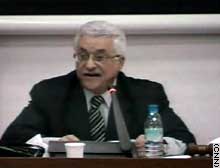 Palestinian Prime Minister Mahmoud Abbas asked for more power from the Palestinian Legislative Council on Thursday.