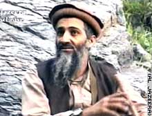 Al-Jazeera aired a video in which it said Osama bin Laden appeared with his top deputy, Ayman al-Zawahiri.