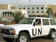 U.N. inspectors in Baghdad in 1998