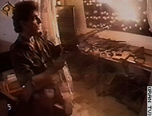 Israel released a video it said was taken inside the alleged training camp.