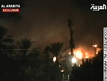The blasts ripped through a complex housing mainly Arabs.