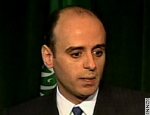 Adel Al-Jubeir, senior foreign policy adviser to Saudi Crown Prince Abdullah