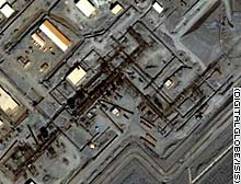 Iran says its nuclear facility at Arak, shown in this satellite photo, is for peaceful uses only.