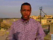 CNN correspondent Alphonso Van Marsh 