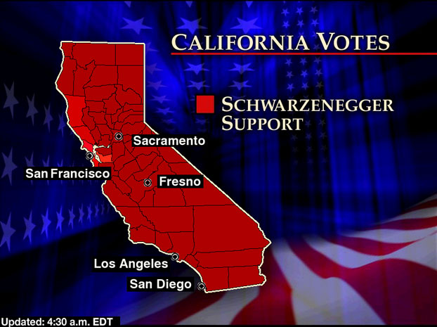 Election 2003 California Recall 