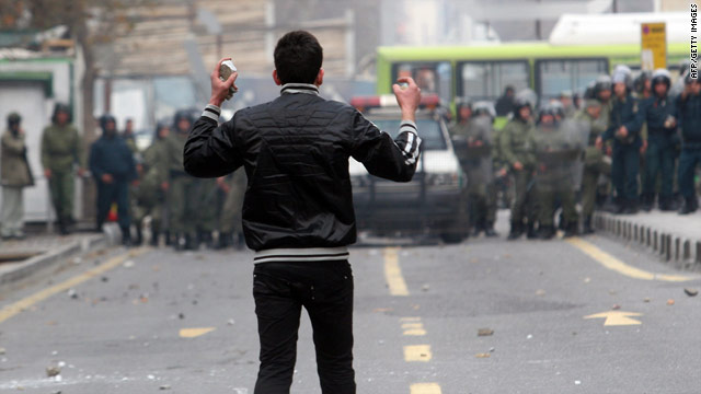 Iranian Official Arrest Anti Government Demonstrators 