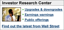 INVESTOR RESEARCH CENTER