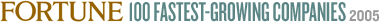 FORTUNE's 100 Fastest-growing companies
