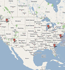 WINNERS MAP
