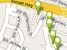 Interactive map