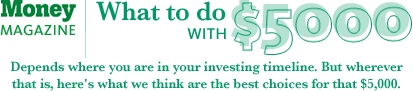 MONEY Magazine: What to do with $5000